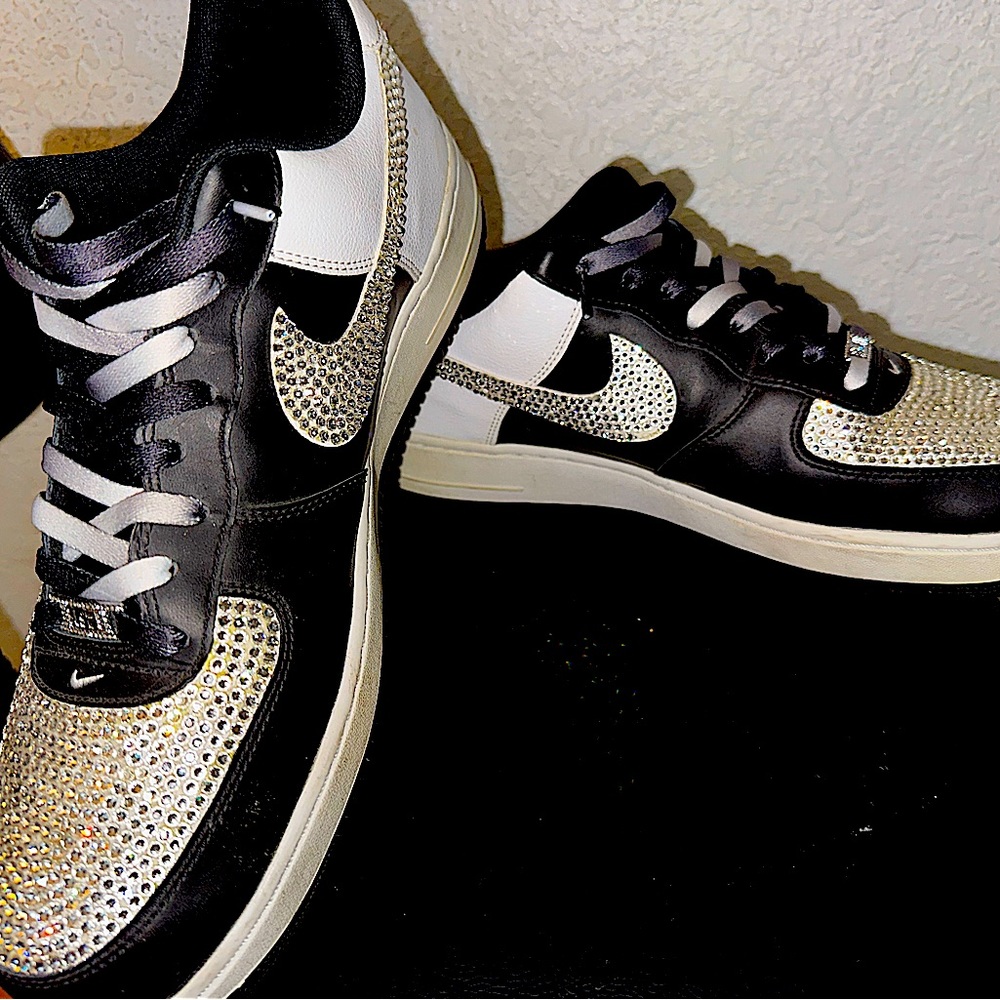 Air Force one custom real Swarovski crystals